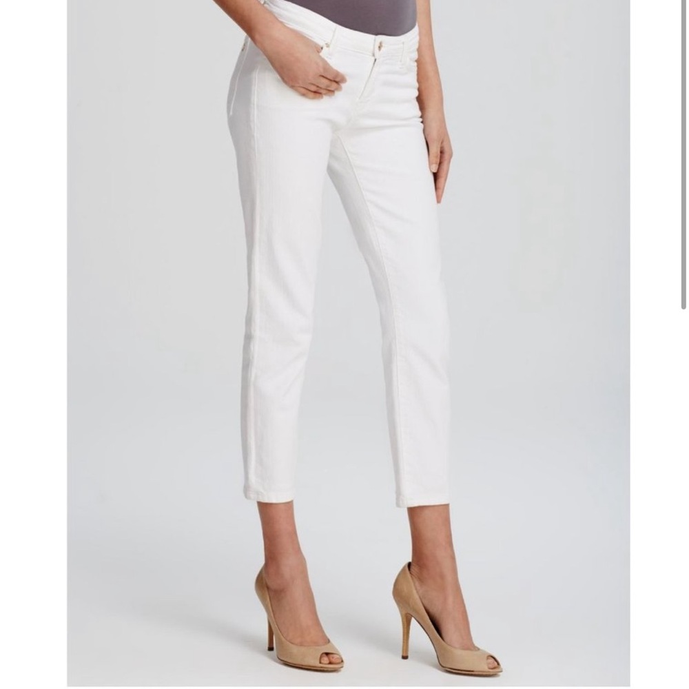 Kate Spade White Denim Jeans Jean Ankle Pants Brooke Street Women’s Size 32